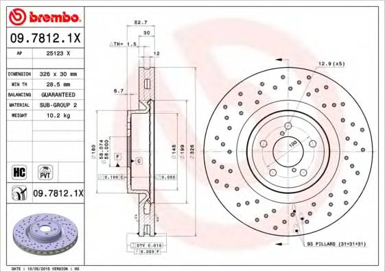 BREMBO 0978121X