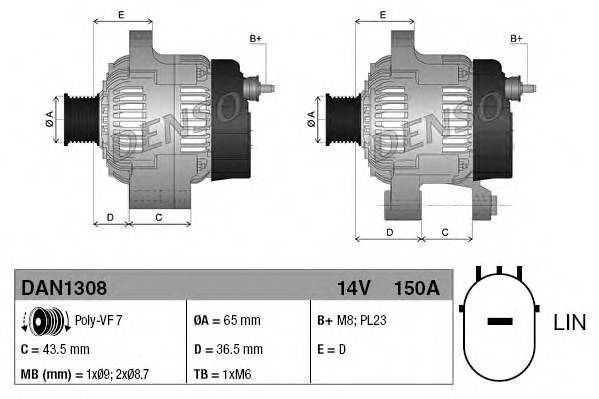 DENSO DAN1308