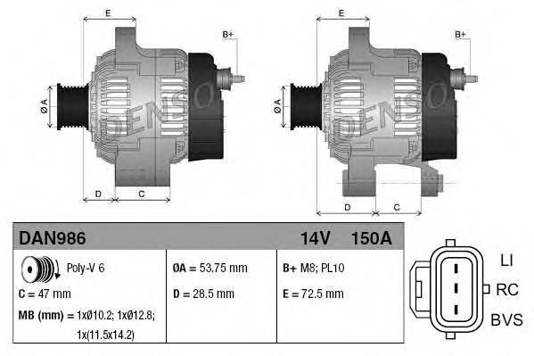 DENSO DAN986