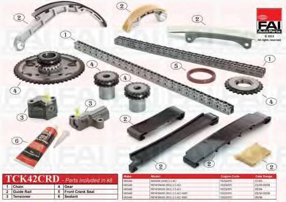 FAI AUTOPARTS TCK42CRD