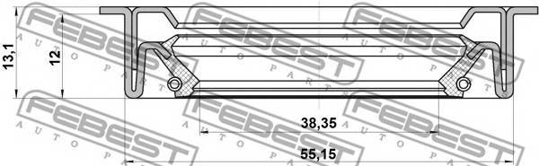 FEBEST 95LDS40551213C