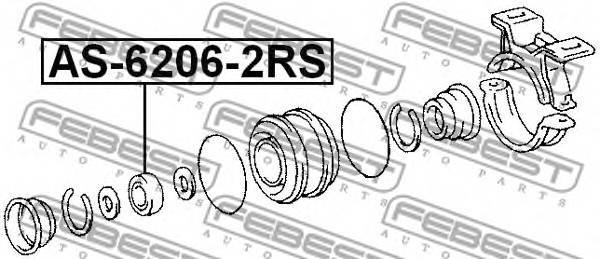 FEBEST AS-6206-2RS