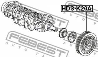FEBEST HDSK20A