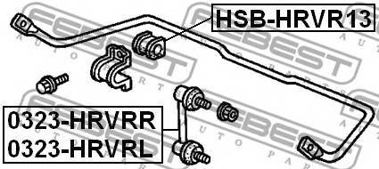 FEBEST HSB-HRVR13