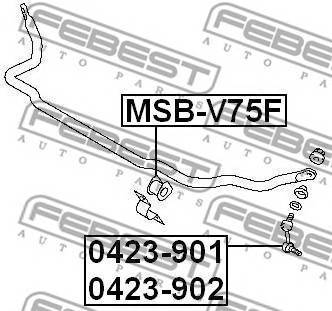 FEBEST MSBV75F