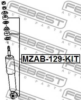 FEBEST MZAB-129-KIT