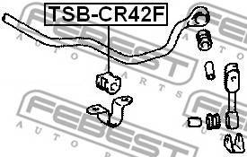 FEBEST TSB-CR42F