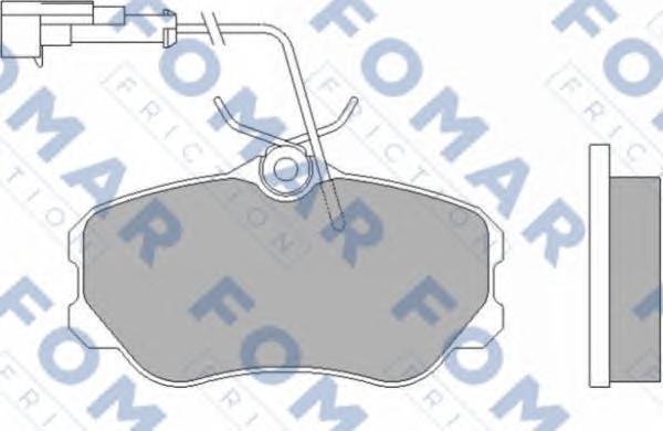 FOMAR FRICTION FO455881