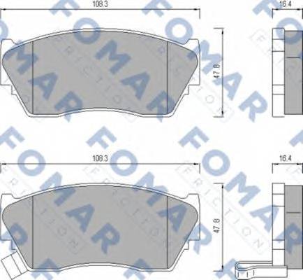 FOMAR FRICTION FO484081