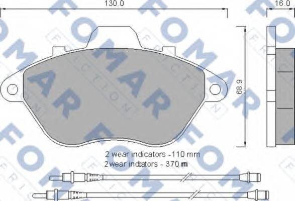 FOMAR FRICTION FO554581