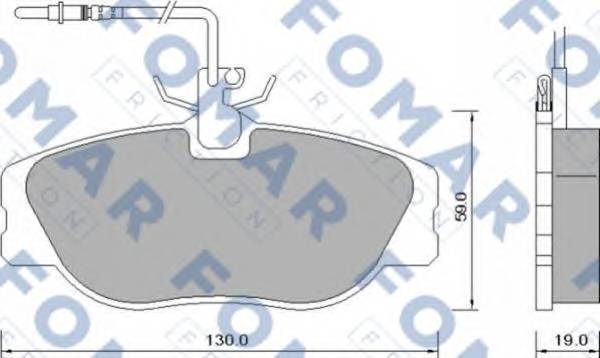 FOMAR FRICTION FO 629081