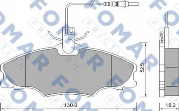 FOMAR FRICTION FO 637381