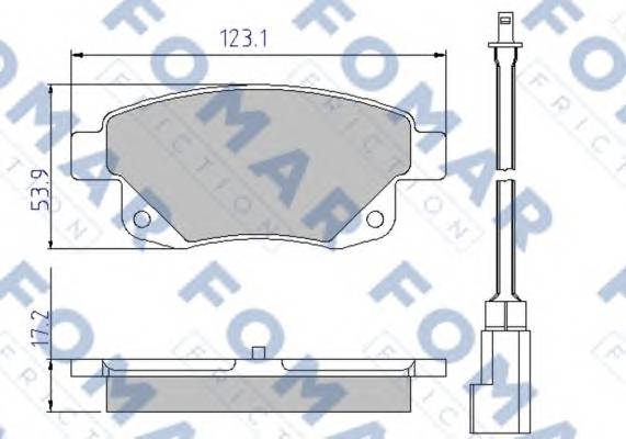 FOMAR FRICTION FO925281