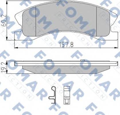 FOMAR FRICTION FO 937581