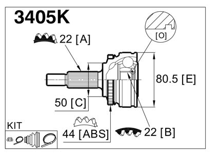 GLO 3405K