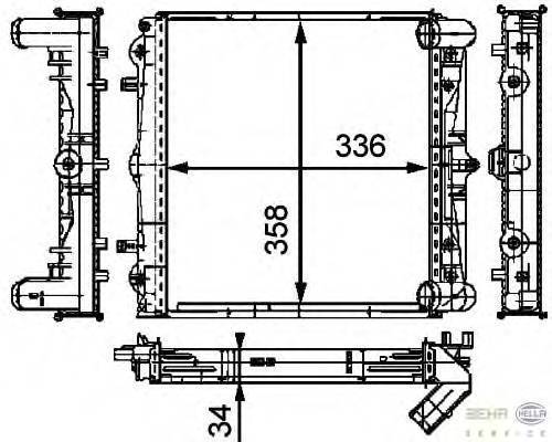 HELLA 8MK376714291