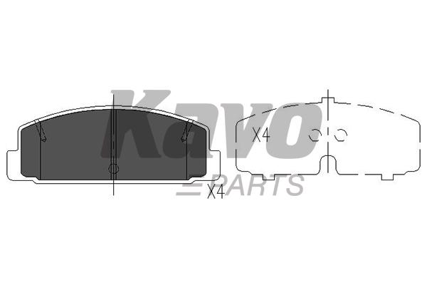 KAVO PARTS KBP-4506