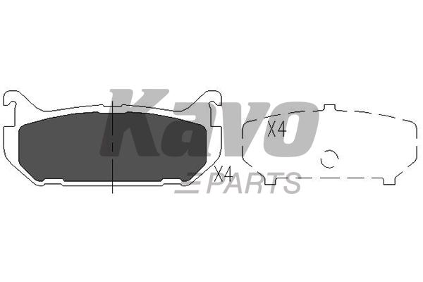 KAVO PARTS KBP4508