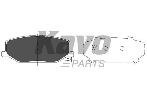 KAVO PARTS KBP-8502