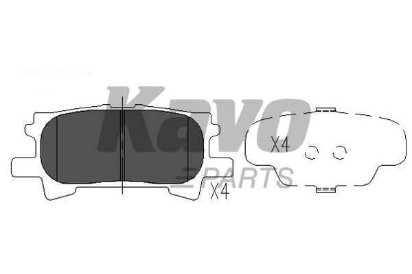 KAVO PARTS KBP-9078