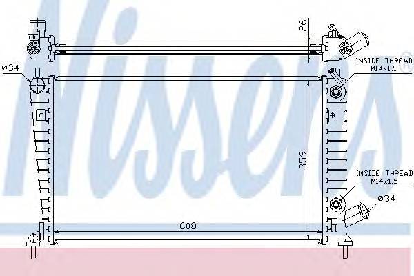 NISSENS 68001A