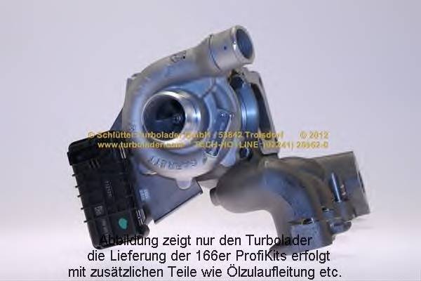 SCHLUTTER TURBOLADER 16605065