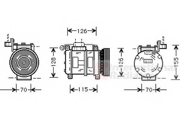 VAN WEZEL 0600K040