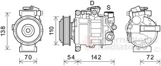 VAN WEZEL 0600K495