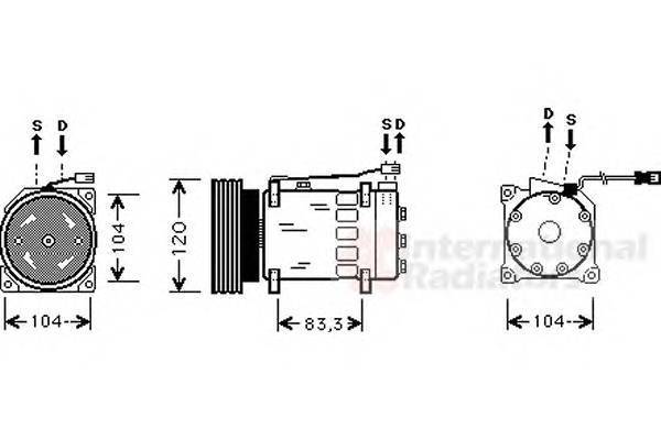 VAN WEZEL 0900K175