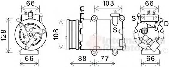 VAN WEZEL 1800K585